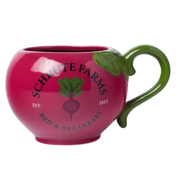 The Office Schrute Farms Beets Sculpted Ceramic 20oz Mug - Picture 12 of 12